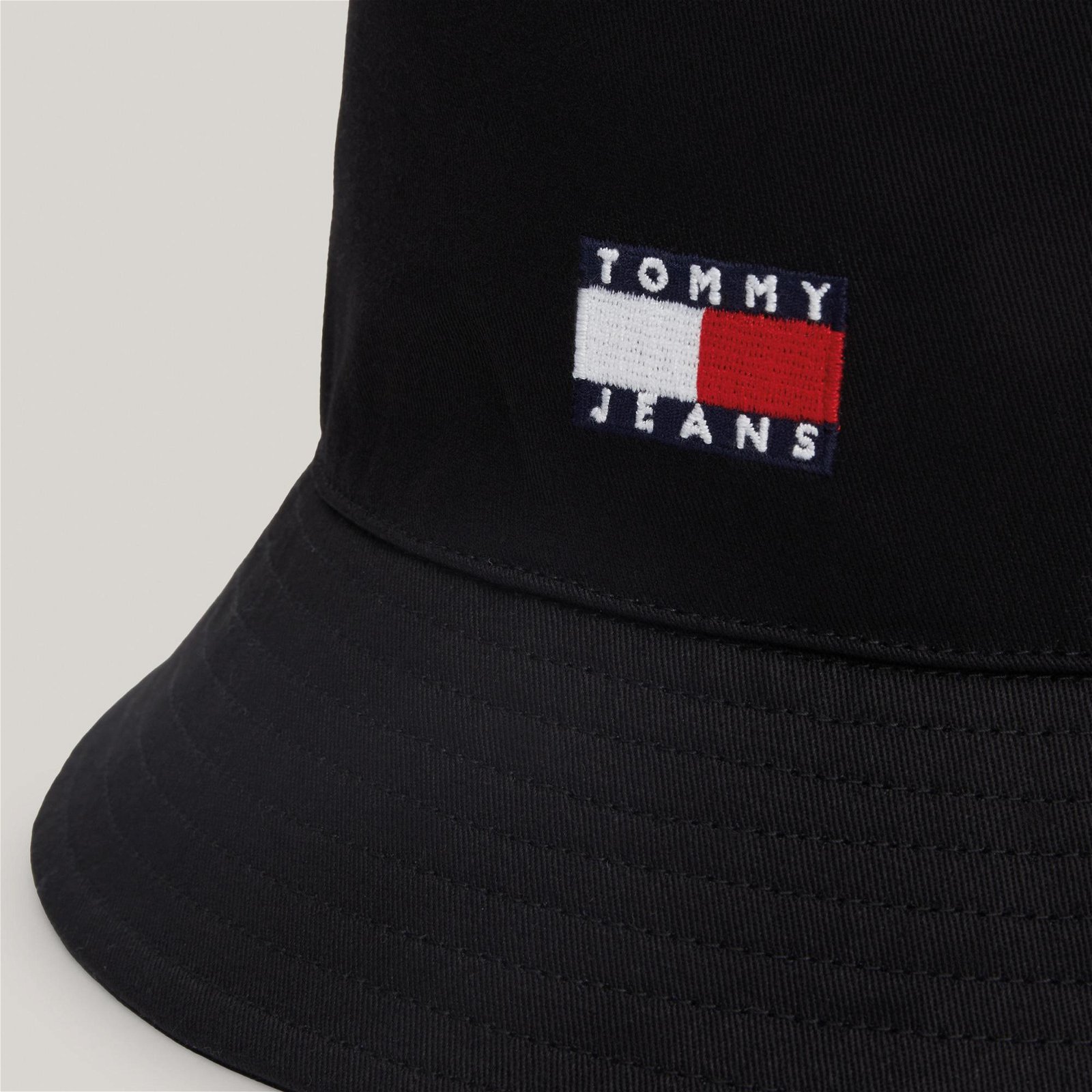 Tommy Jeans Heritage Core Bucket Erkek Siyah Şapka