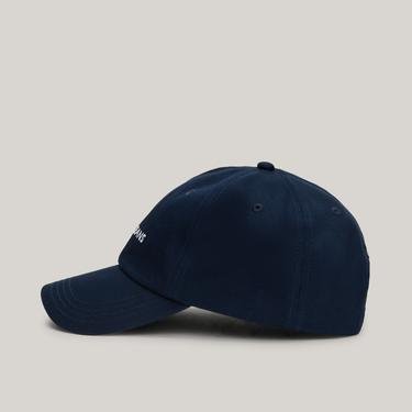  Tommy Jeans Linear Logo Kadın Mavi Şapka