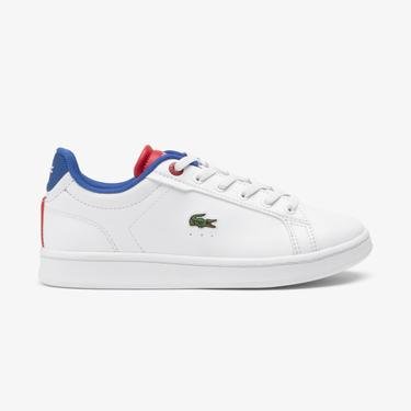  Lacoste Carnaby Pro Synthetic Fiber Bebek Beyaz Sneaker