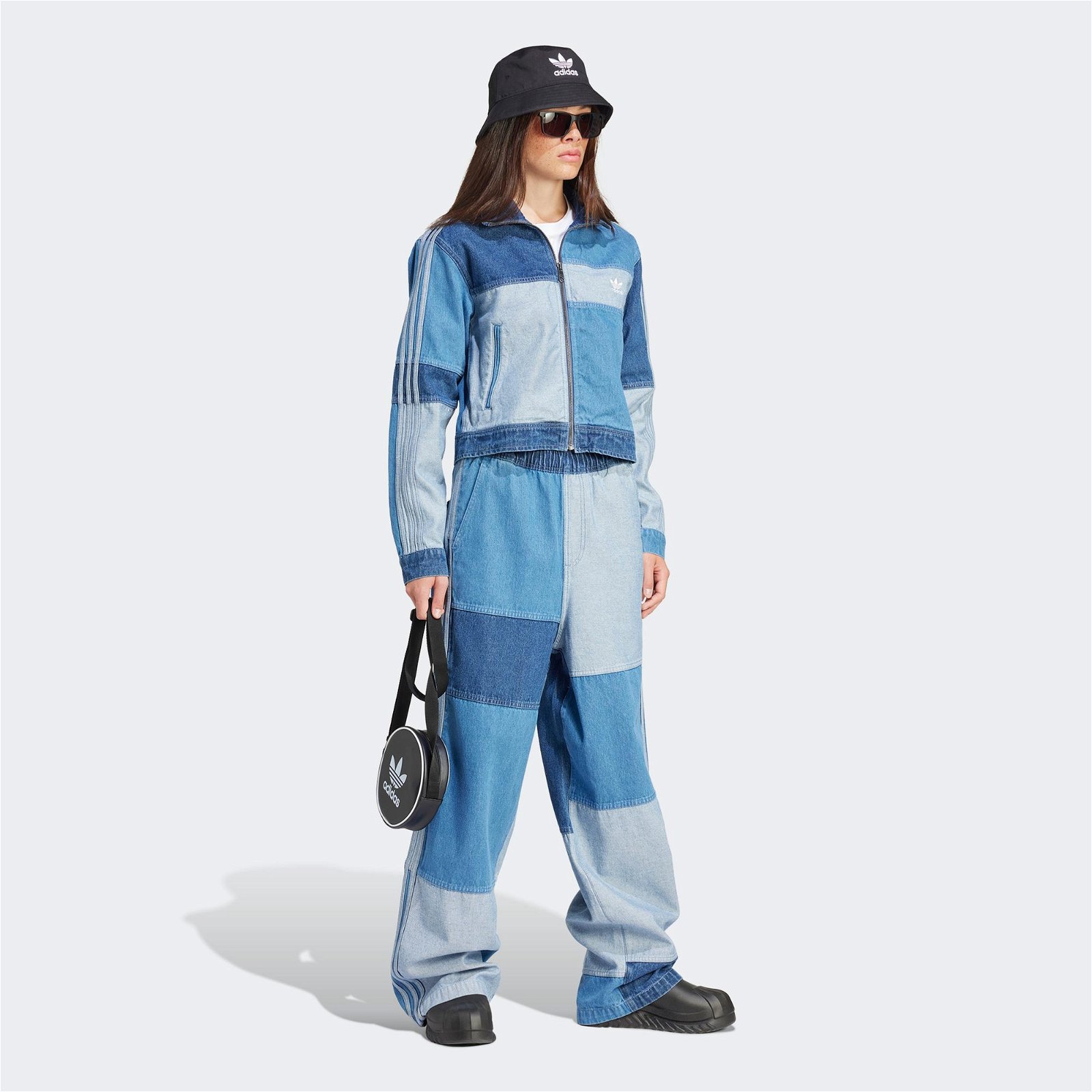 adidas Originals Ksenia Tracktop Kadın Mavi Ceket