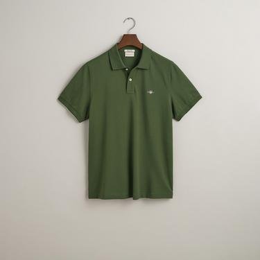  GANT Erkek Yeşil Regular Fit Logolu Polo