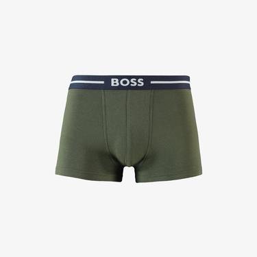  Boss Bold Design Erkek 3'lü Renkli Boxer