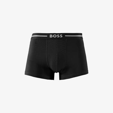  Boss Bold Design Erkek Kahverengi 3'lü Boxer