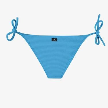  Calvin Klein Monogram Rib Kadın Mavi Bikini Altı