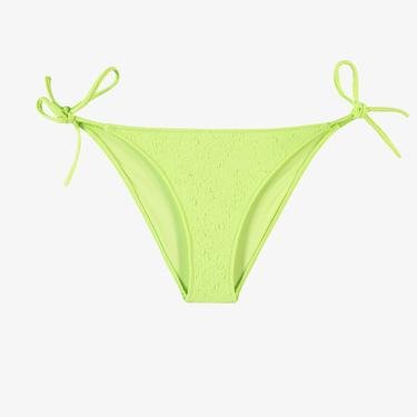  Calvin Klein Monogram Texture Kadın Yeşil Bikini Altı