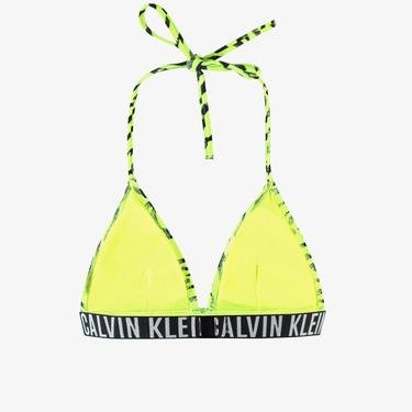  Calvin Klein Intense Power Kadın Yeşil Bikini Üstü