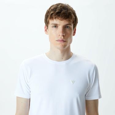  Guess Ss CN Erkek Beyaz T-Shirt