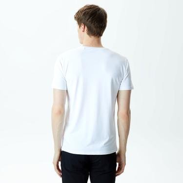  Guess Ss CN Erkek Beyaz T-Shirt