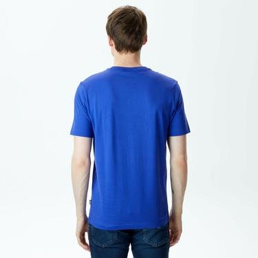  Boss Tiburt 420 Erkek Mavi T-Shirt