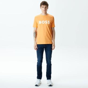  Boss Tiburt 354 Erkek Turuncu T-Shirt