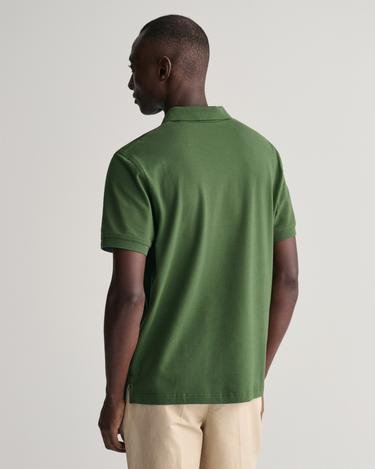  GANT Erkek Yeşil Regular Fit Logolu Polo