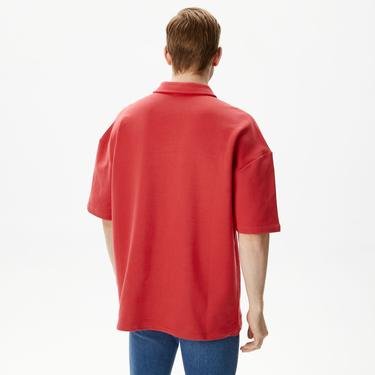  Les Benjamins Essentials 304 Erkek Kırmızı Polo T-Shirt