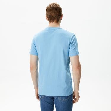  Calvin Klein Jeans Monologo Erkek Mavi Bluz