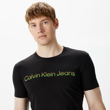  Calvin Klein Jeans Core Essentials Erkek Siyah Bluz