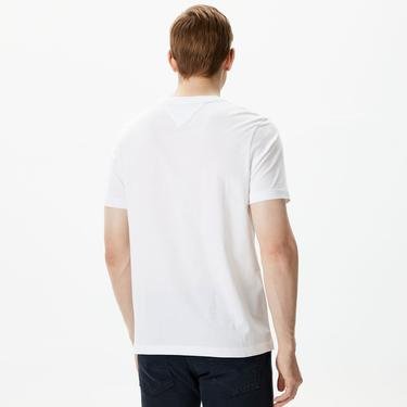  Tommy Hilfiger Fade Erkek Beyaz T-Shirt