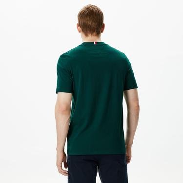  Tommy Hilfiger Multicolour Erkek Yeşil T-Shirt