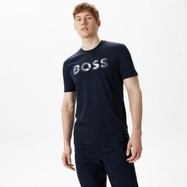  Boss Thompson 15 Erkek Mavi T-Shirt