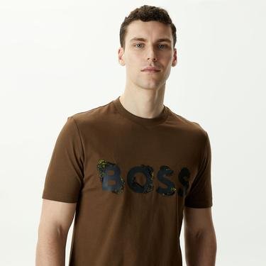  Boss Tiburt 421 Erkek Yeşil T-Shirt