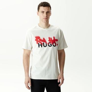  Hugo Dinricko Erkek Siyah T-Shirt