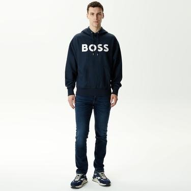  Boss Sullivan 16 Erkek Mavi Sweatshirt