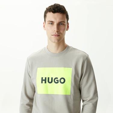  Hugo Duragol222 Erkek Gri Sweatshirt