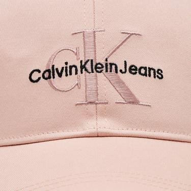  Calvin Klein Jeans Monogram New Kadın Pembe Şapka