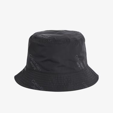  Calvin Klein Jeans Printed Erkek Siyah Şapka