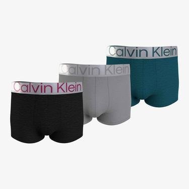  Calvin Klein Sustain Steel Cotton Erkek Siyah Boxer