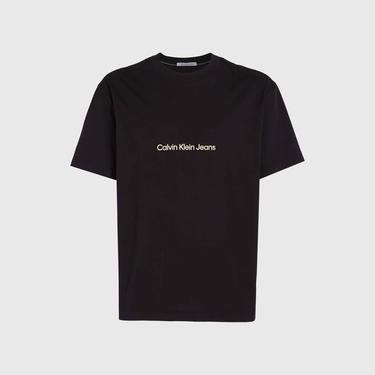  Calvin Klein Jeans Meta Minimal Erkek Siyah T-Shirt