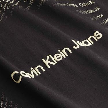  Calvin Klein Jeans Meta Minimal Erkek Siyah T-Shirt