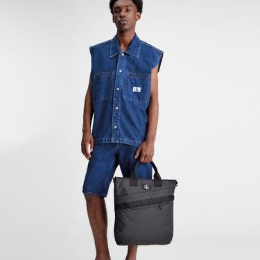  Calvin Klein Jeans Metaforms Erkek Siyah El Çantası