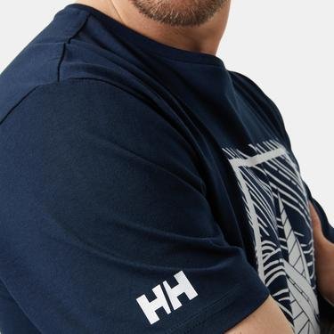  Helly Hansen Shortline Erkek Lacivert T-Shirt