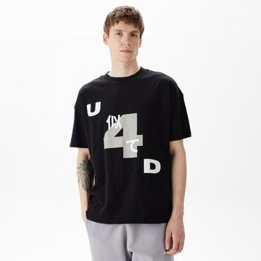  UNITED4 Classic Erkek Siyah T-Shirt