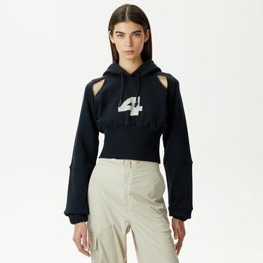  UNITED4 Classic Kadın Siyah Sweatshirt