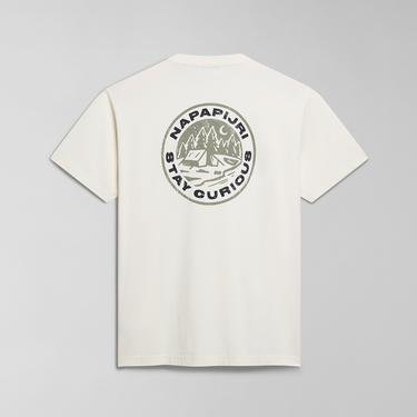  Napapijri S-Kotcho Erkek Beyaz T-Shirt