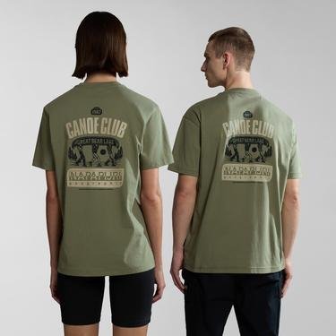  Napapijri S-Gouin Erkek Yeşil T-Shirt
