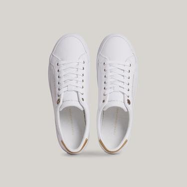  Tommy Hilfiger Essential Vulcing Kadın Beyaz Sneaker
