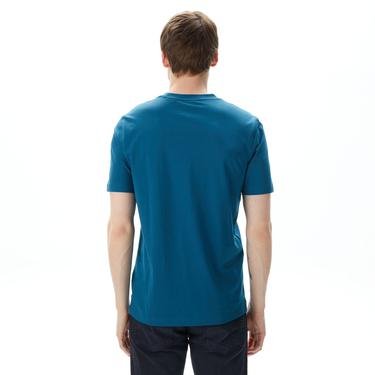  Boss Tiburt 354 Erkek Mavi T-Shirt