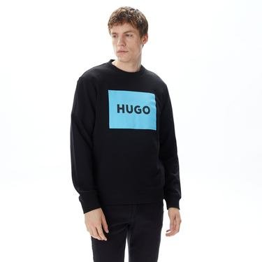  Hugo Duragol222 Erkek Siyah Sweatshirt