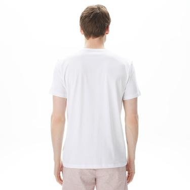  Boss Comfort Erkek Beyaz T-Shirt