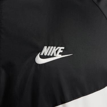  Nike Woven Heritage Essentials Windrunner Erkek Siyah/Beyaz Ceket