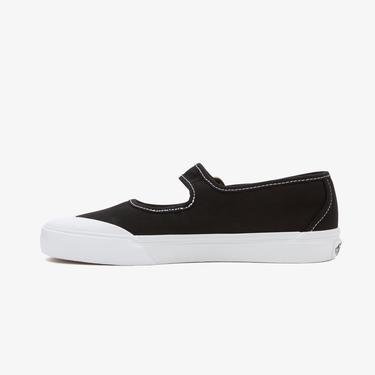  Vans Mary Jane Unisex Siyah/Beyaz Sneaker