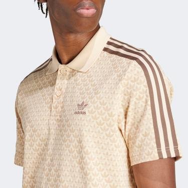 adidas Originals Mono Polo Erkek Bej T-Shirt