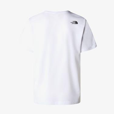  The North Face S/S Fine Erkek Beyaz T-Shirt