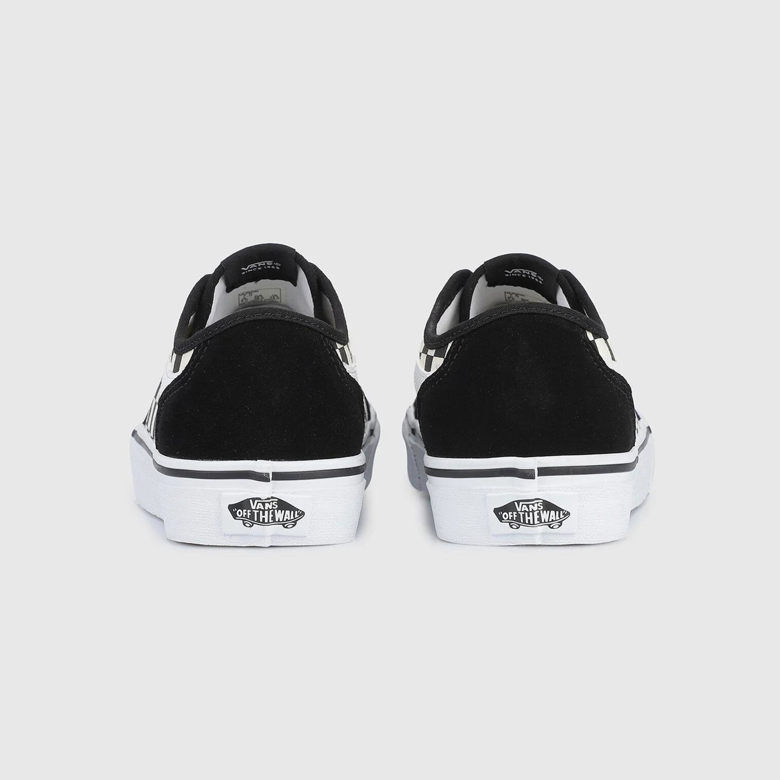 Vans Checkerboard Filmore Decon Kadın Siyah Sneaker