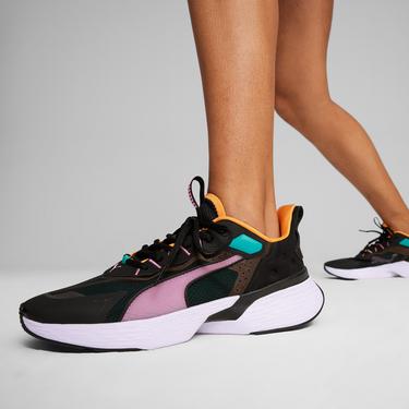  Puma Softride Sway Unisex Siyah Koşu Ayakkabısı