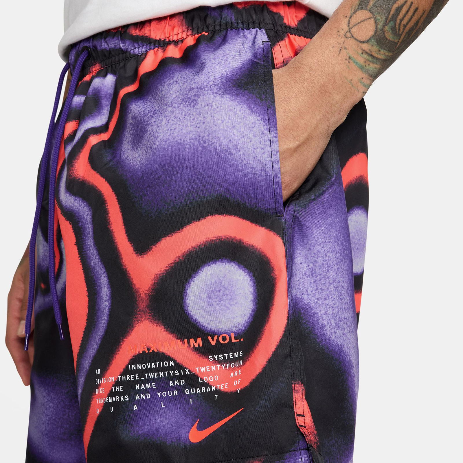 Nike Club Erkek Mor Şort