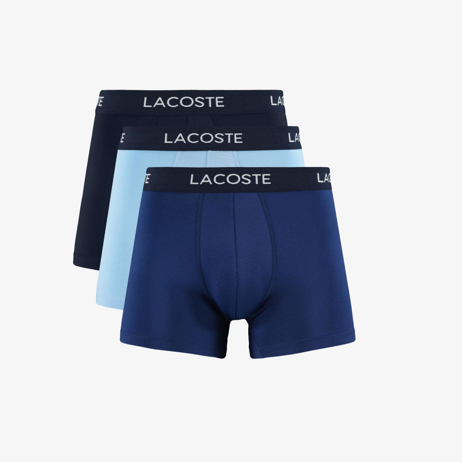 Lacoste Classic Erkek 3'lü Lacivert Boxer