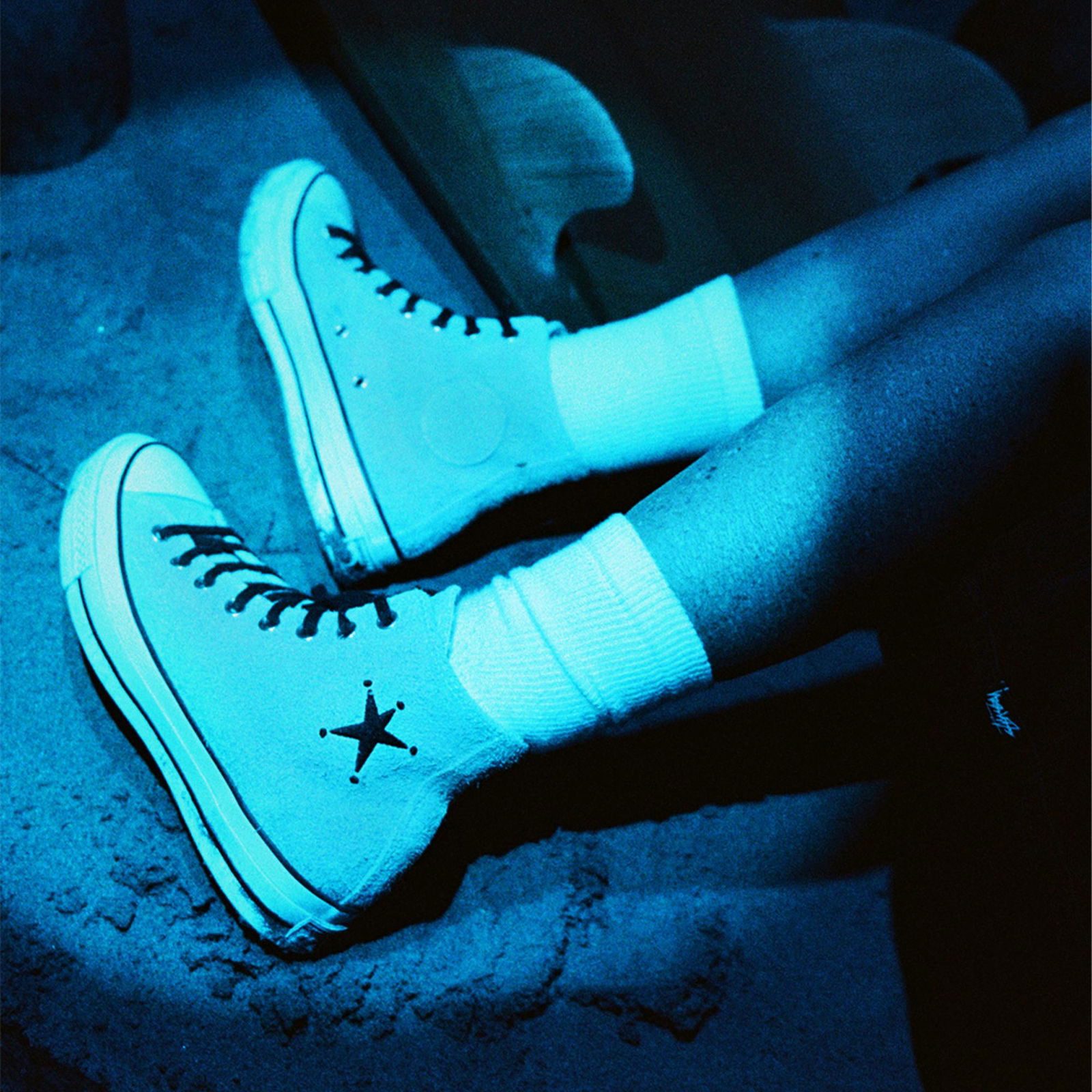 Converse X Stüssy Chuck 70 Unisex Mavi Süet Sneaker