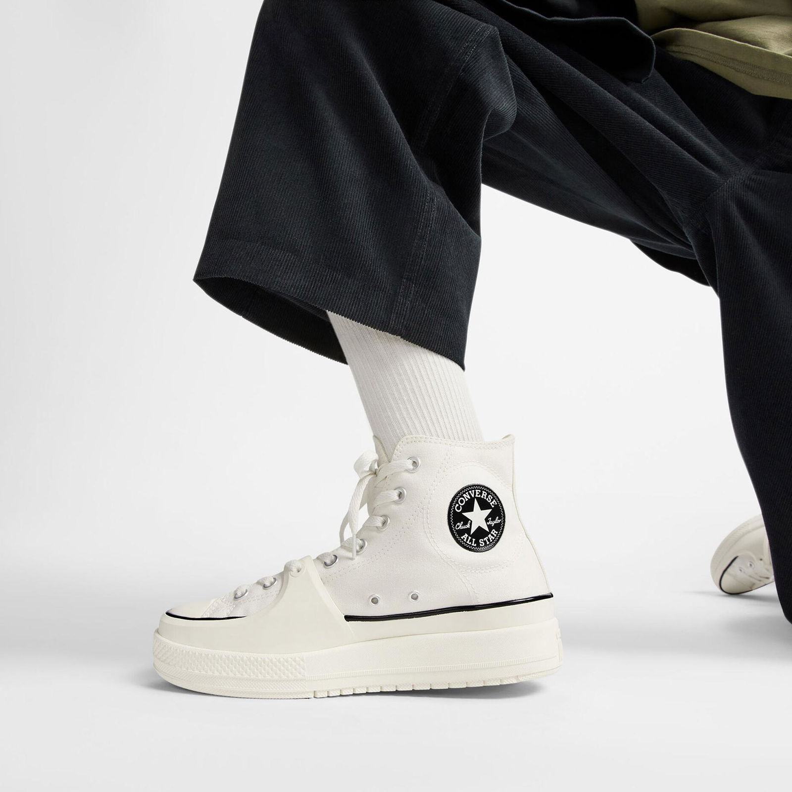 Converse Chuck Taylor All Star Construct Unisex Krem Sneaker